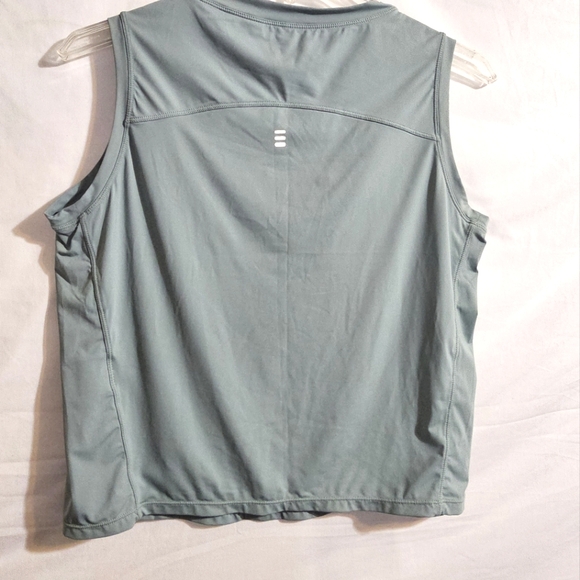 Women's Sleeveless Top - Light Blue - Picture 6 of 7